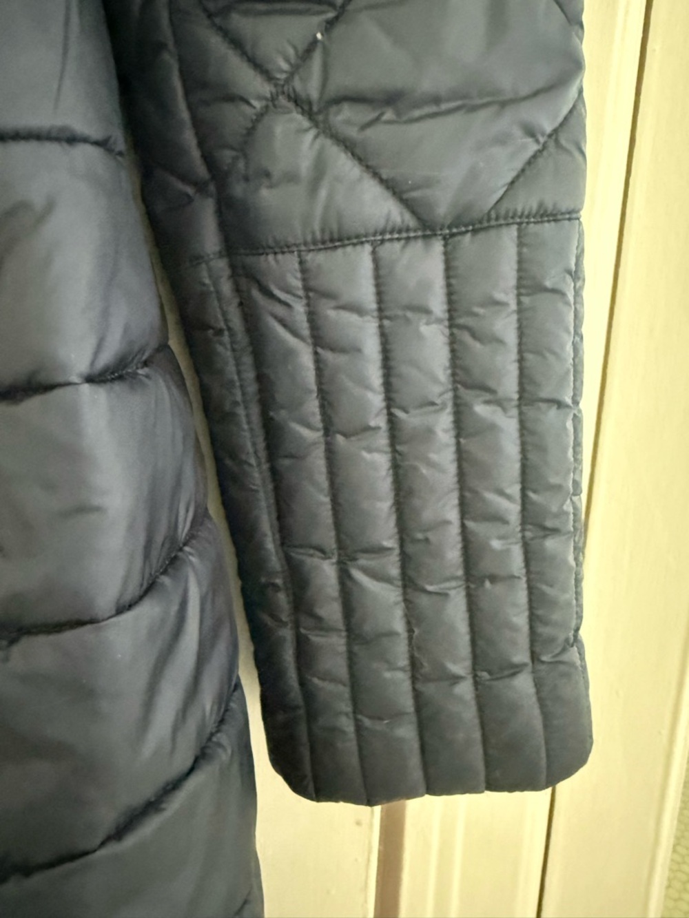 Patagonia Radalie Women's Navy Quilted Long Puffer Coat XL - Picture 5 of 14